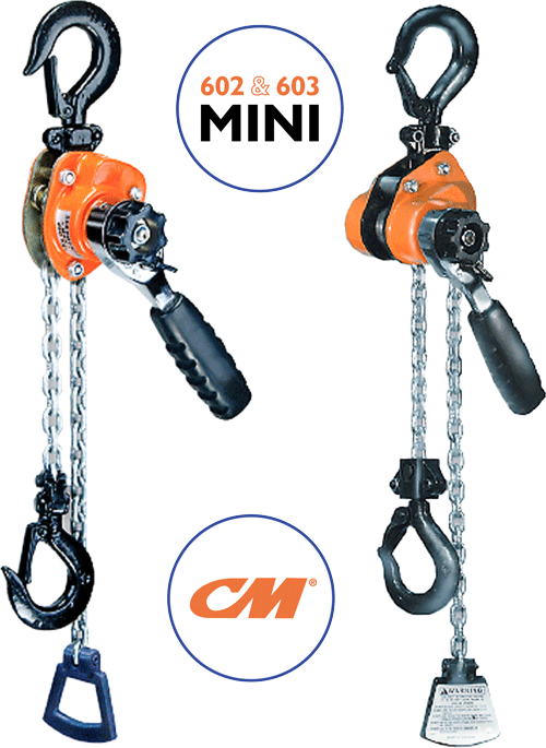 CM Mini Ratchet Lever Hoists